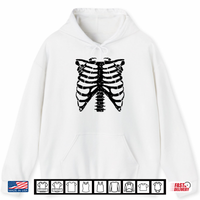 Torso Rib Cage Skeleton Funny Halloween Costume Shirt 1 Hoodie Torso Rib Cage Skeleton Funny Halloween Costume Shirt