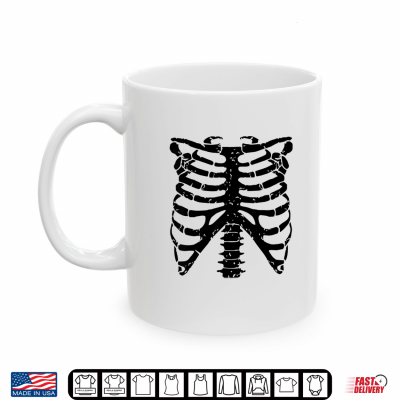 Torso Rib Cage Skeleton Funny Halloween Costume Shirt 3 Mug Torso Rib Cage Skeleton Funny Halloween Costume Shirt