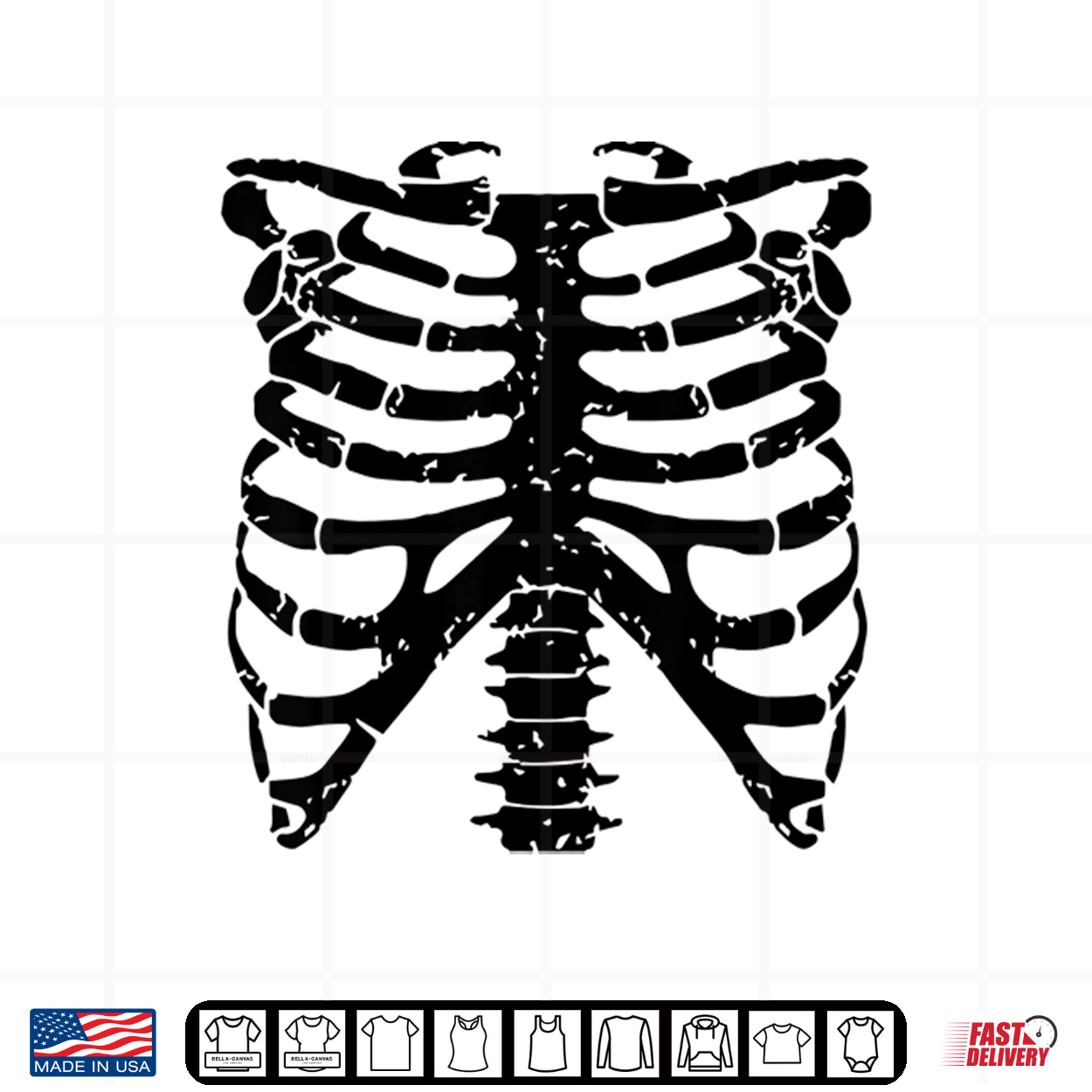Torso Rib Cage Skeleton Funny Halloween Costume Shirt Torso Rib Cage Skeleton Funny Halloween Costume Shirt