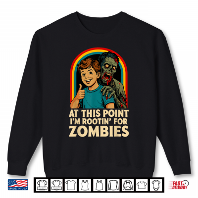 Sweatshirt Zombie Funny Halloween Shirt