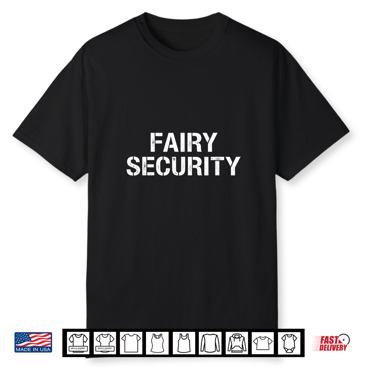 Fairy Security Dad Halloween Costume Family Matching Shirt Fairy Security Dad Halloween Costume Family Matching Shirt