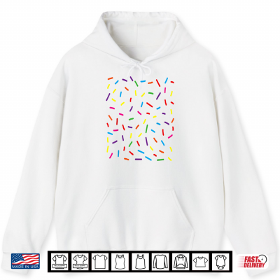 Hoodie Ice Cream Sprinkles Halloween Costume Easy DIY Matching Shirt