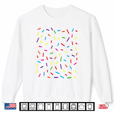 Sweatshirt Ice Cream Sprinkles Halloween Costume Easy DIY Matching Shirt 1
