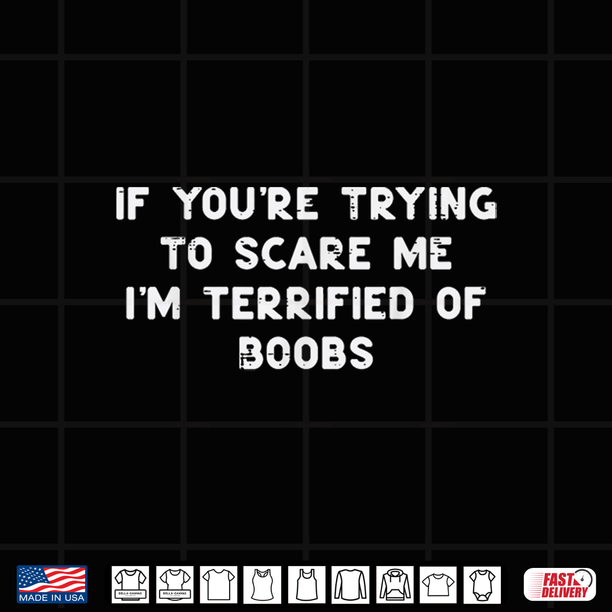 If You’Re Trying To Scare Me Funny Adult Halloween Gag Shirt If You’Re Trying To Scare Me Funny Adult Halloween Gag Shirt