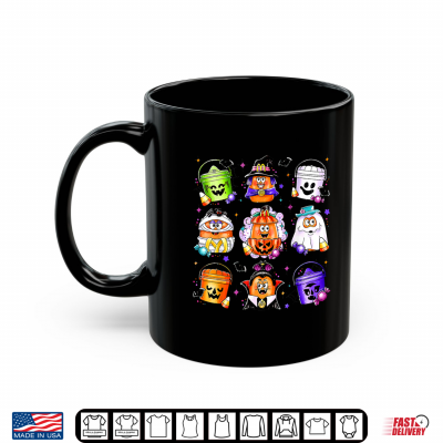 Mug Chicken Nuggets Pumpkin Halloween 90s Shirt
