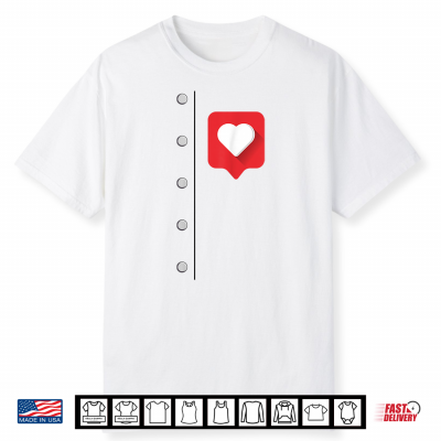 Diy Halloween Costume Retro Tin Man Oz Tinman Heart Popup Shirt