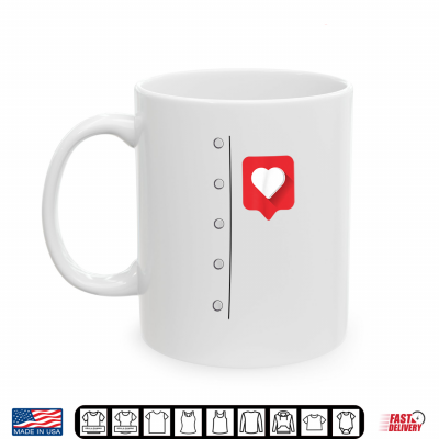 Mug DIY Halloween Costume Retro Tin Man Oz Tinman Heart Popup Shirt