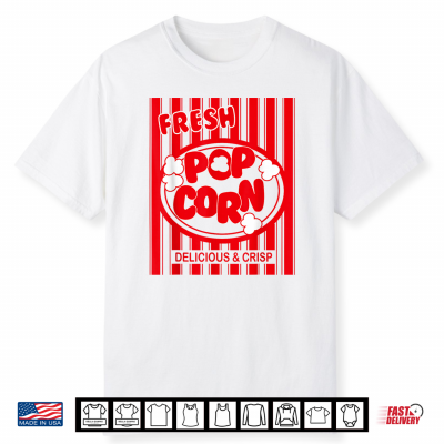 Fresh Popcorn Costume For Halloween Shirt