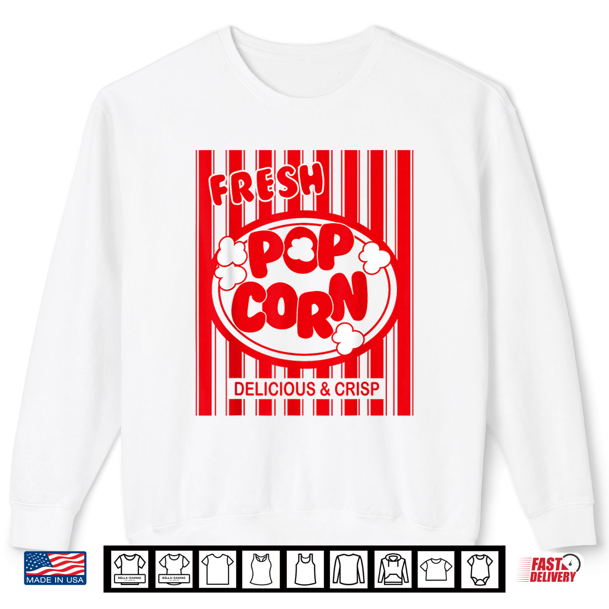 Fresh Popcorn Costume For Halloween Shirt Fresh Popcorn Costume For Halloween Shirt