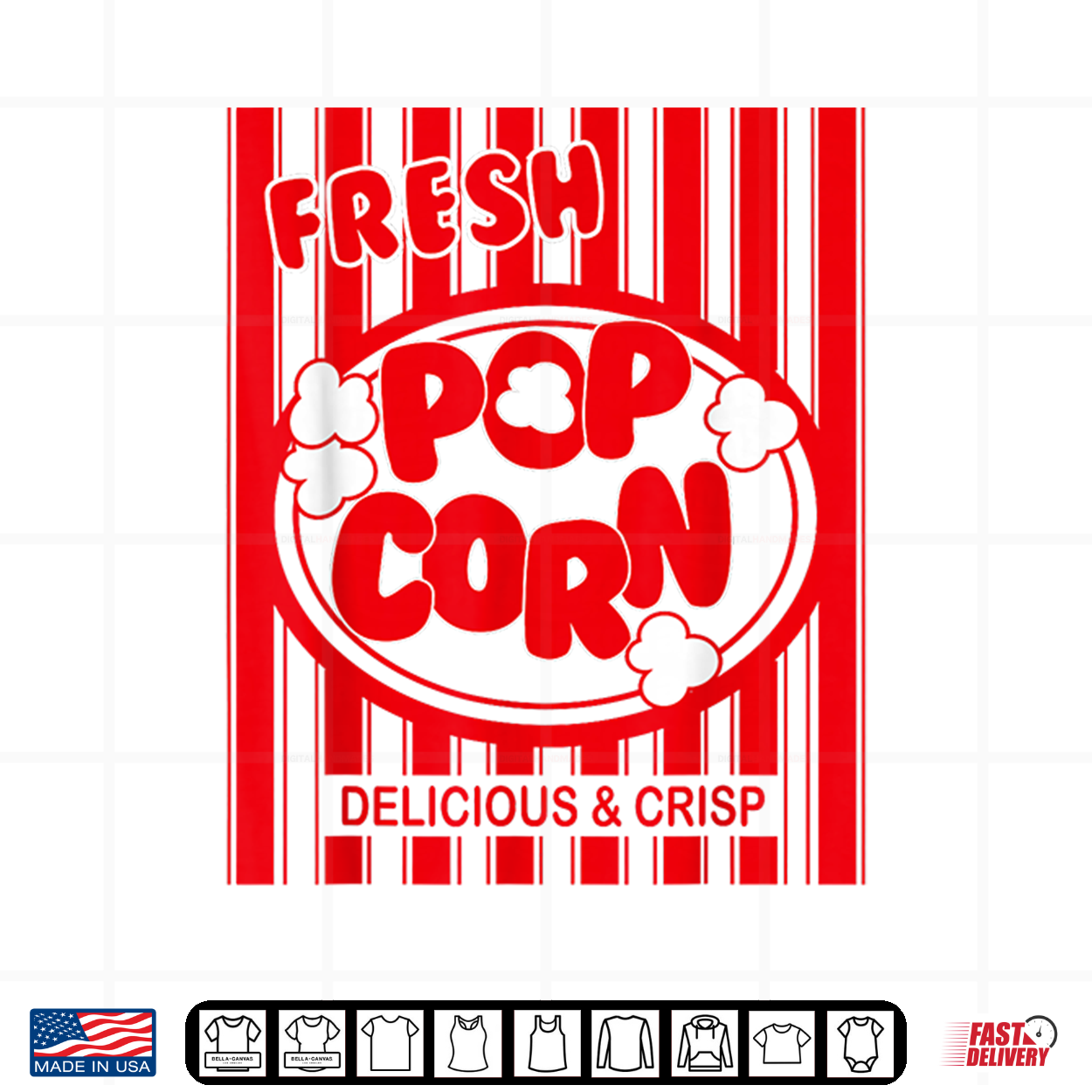 Fresh Popcorn Costume For Halloween Shirt Fresh Popcorn Costume For Halloween Shirt