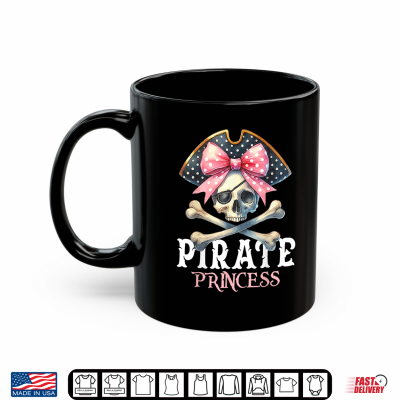 Mug Funny Pirate Princess Coquette Bow Halloween Costume Shirt