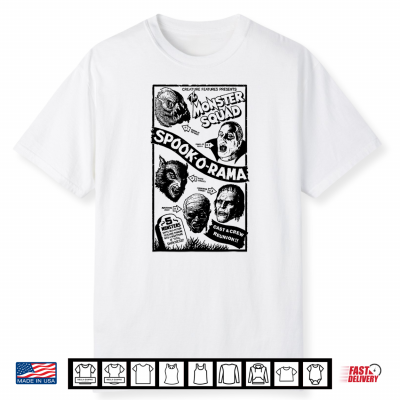 Halloween Spook O Rama Horror Show Monster Squad Shirt