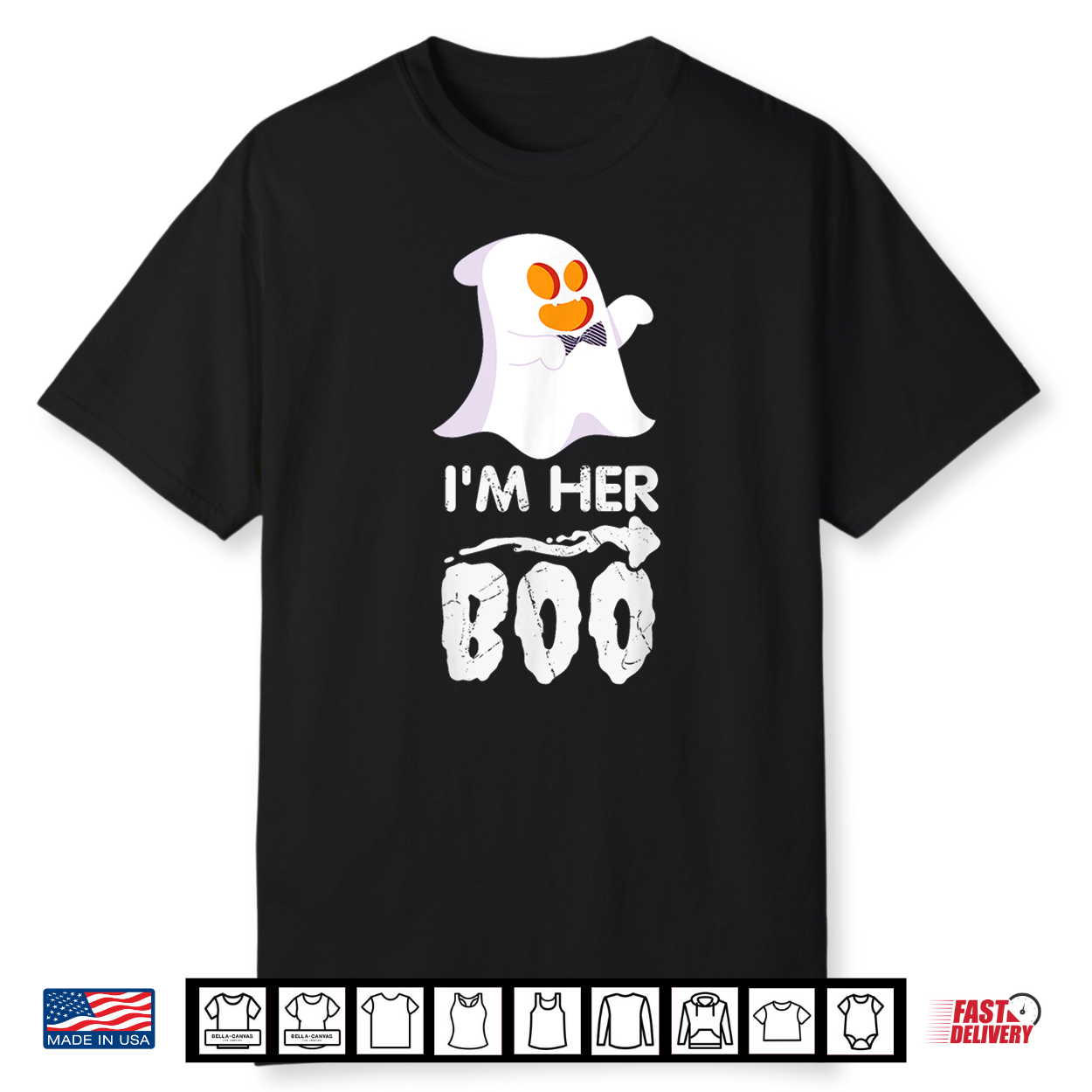 I’M Her Boo Halloween Ghost Matching Couple For Him Cute Shirt