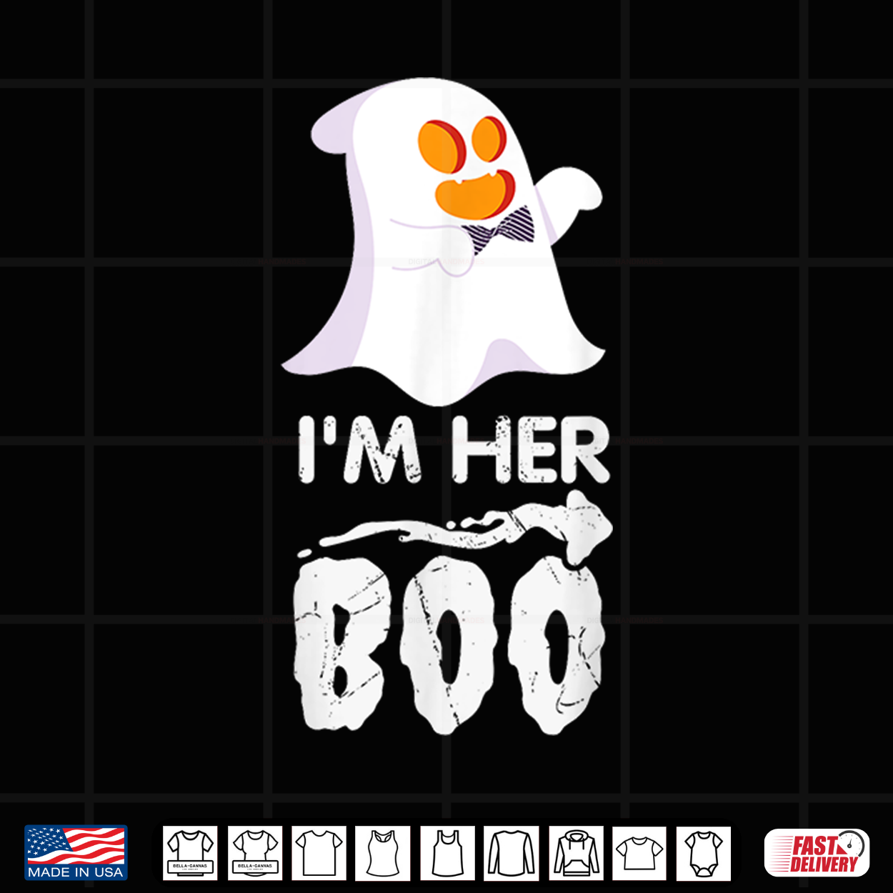 I’M Her Boo Halloween Ghost Matching Couple For Him Cute Shirt