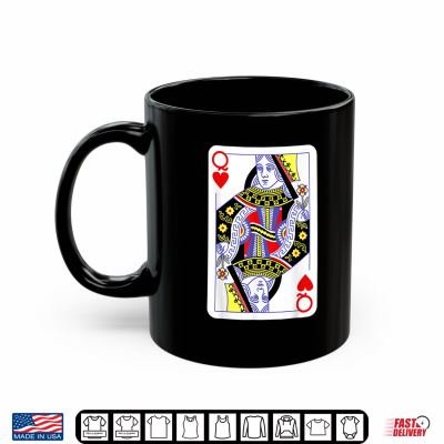 Queen Of Hearts Playing Cards Halloween Costume Casino Easy Shirt 3 Mug Queen Of Hearts Playing Cards Halloween Costume Casino Easy Shirt