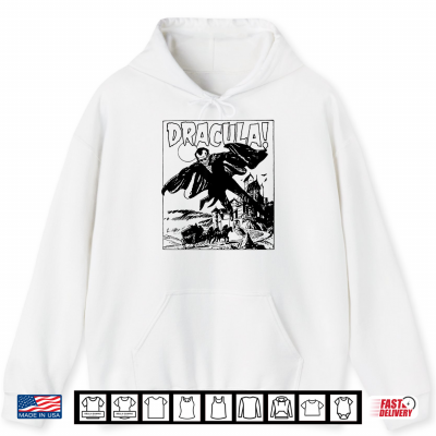 Retro Horror Movie Monster Vampire Dracula Shirt 1 Hoodie Retro Horror Movie Monster Vampire Dracula Shirt