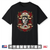 Sorta Ratchet Nightingale Gothic Nurse Skeleton Skull Floral Shirt