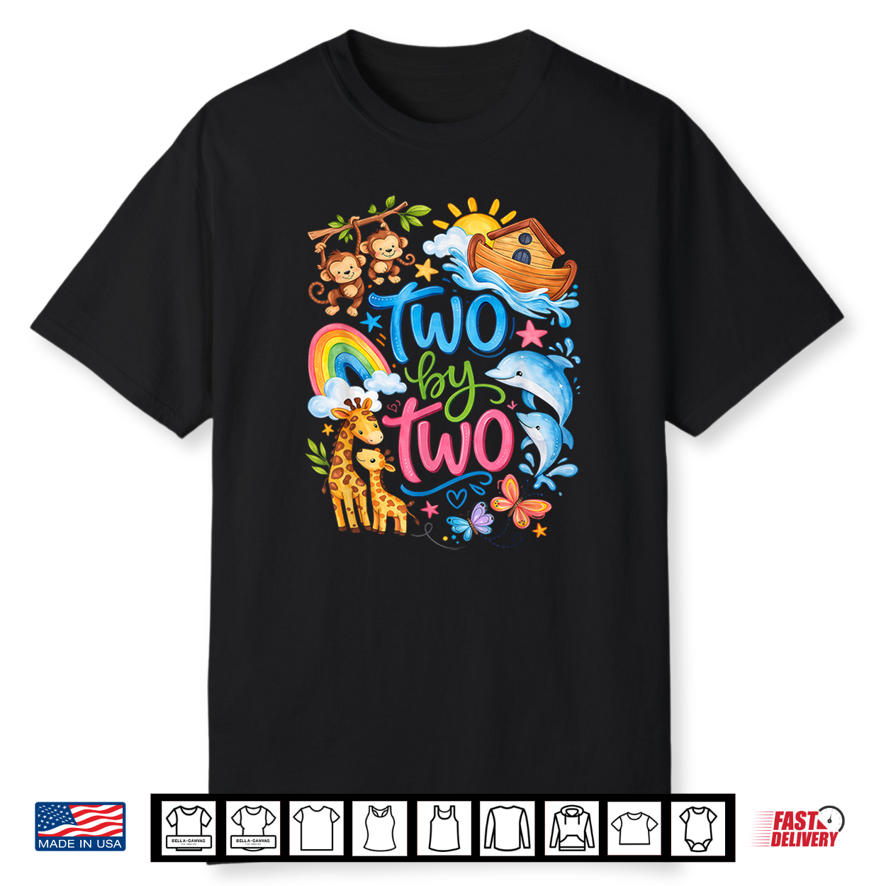 Two By Two Tuesday Christian Noah And The Ark Outfit Shirt Two By Two Tuesday Christian Noah And The Ark Outfit Shirt