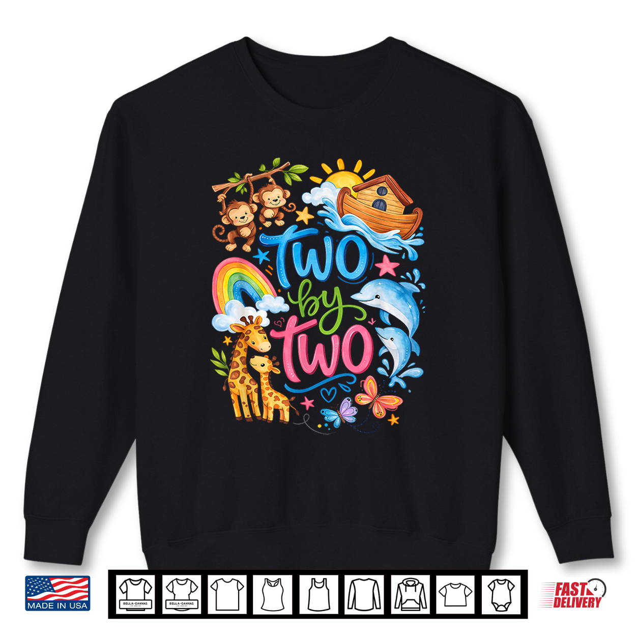 Two By Two Tuesday Christian Noah And The Ark Outfit Shirt Two By Two Tuesday Christian Noah And The Ark Outfit Shirt