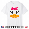 Yellow Duck Face Halloween Animal Costume Coquette Bow Shirt