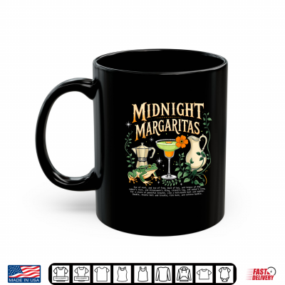 Mug Witches Midnight Margaritas Spooky Cocktail Shirt