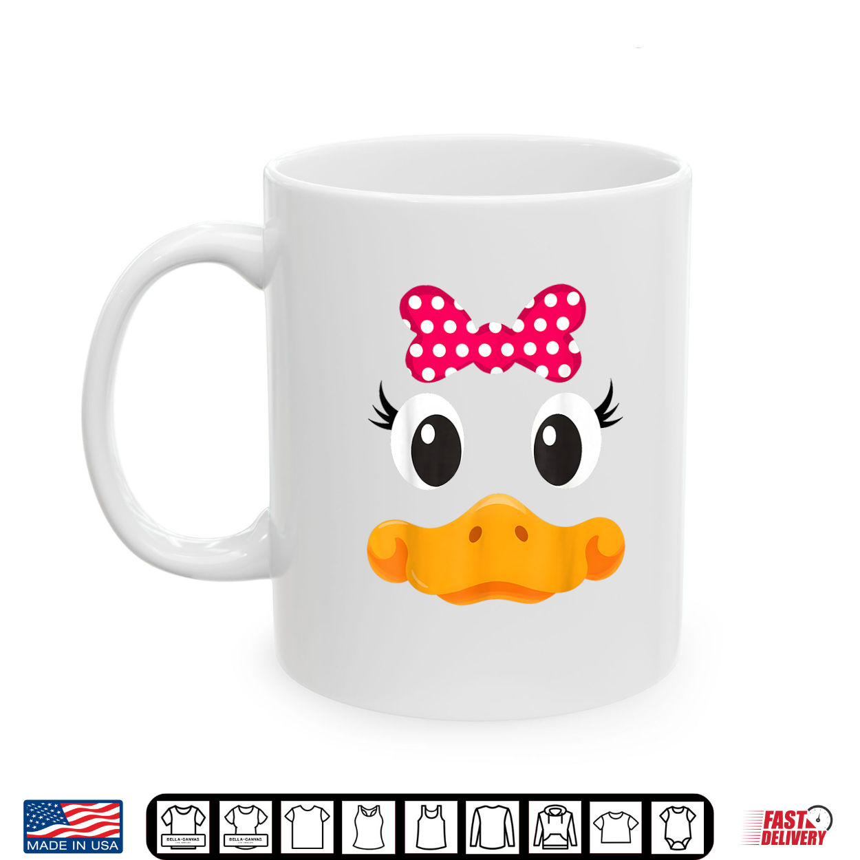 Yellow Duck Face Halloween Animal Costume Coquette Bow Shirt