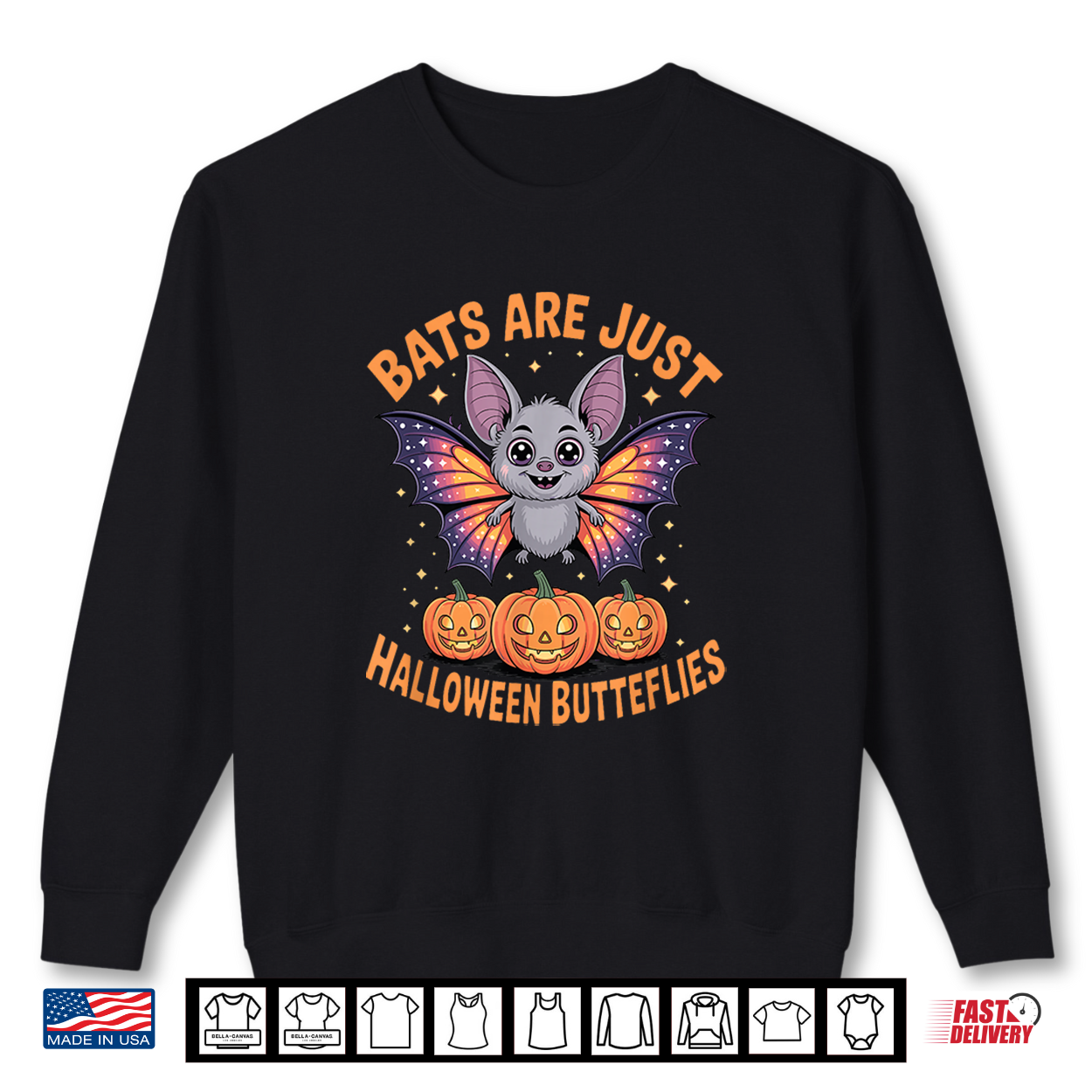 Bats Are Just Halloween Butterflies Bats Halloween Butterfly Shirt