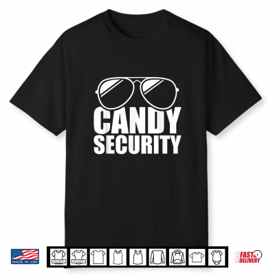 Candy Security Funny Easy Halloween Costume Shirt