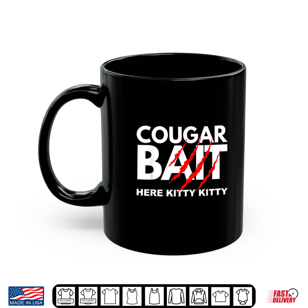 Cougar Bait Funny Halloween Costume Older Woman Younger Man Shirt