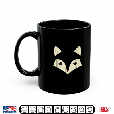 Mug Cute Fox Face Shirt Awesome Halloween Costume Gift Shirt