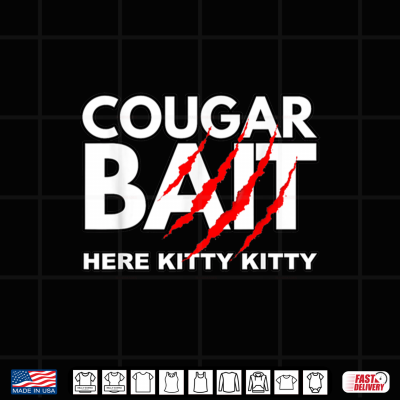 Design Cougar Bait Funny Halloween Costume Older Woman Younger Man Shirt