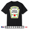 Ketchup Halloween 2024 Costume Matching Mustard Condiments Shirt
