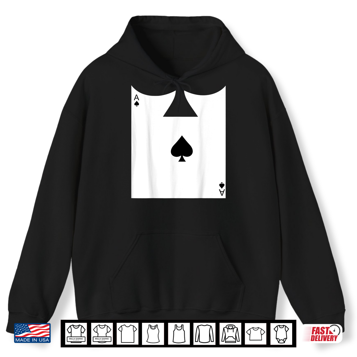 Original Halloween Playing Card Costume Alice In Wonderland Shirt