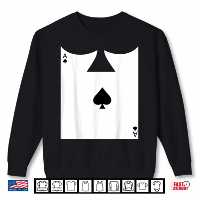 Sweatshirt Original Halloween Playing Card Costume Alice In Wonderland Shirt