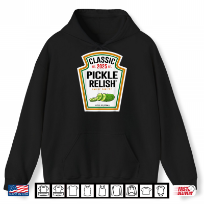 Hoodie Pickle Relish DIY Halloween Condiment Costume Matching Funny Shirt