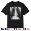 Skeleton Chest X Ray Easy Costume Shirt