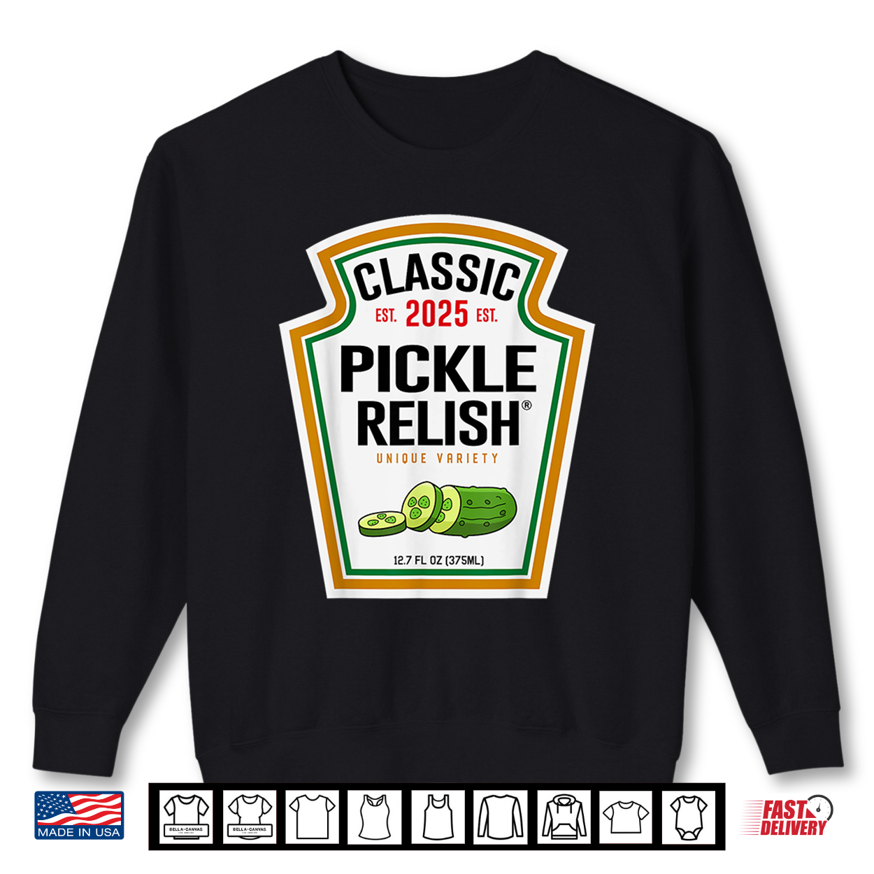 Pickle Relish Diy Halloween Condiment Costume Matching Funny Shirt