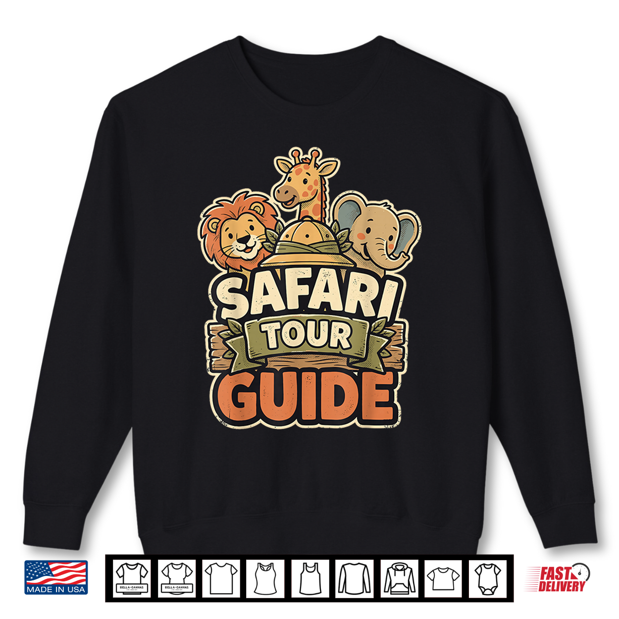Safari Tour Guide Costume Jungle Zoo Animal Africa Halloween Shirt