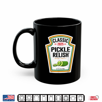 Mug Pickle Relish DIY Halloween Condiment Costume Matching Funny Shirt