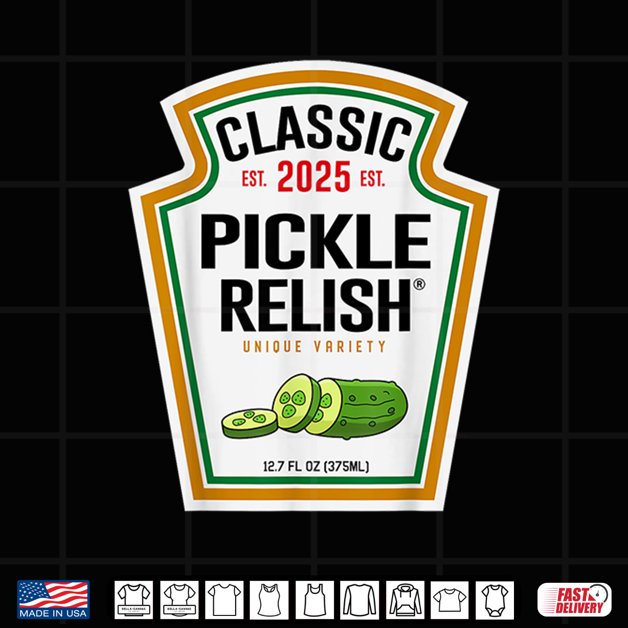 Pickle Relish Diy Halloween Condiment Costume Matching Funny Shirt