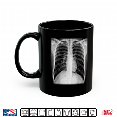 Mug Skeleton Chest X Ray Easy Costume Shirt