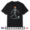Skeleton Soccer Halloween Costume Funny Shirt