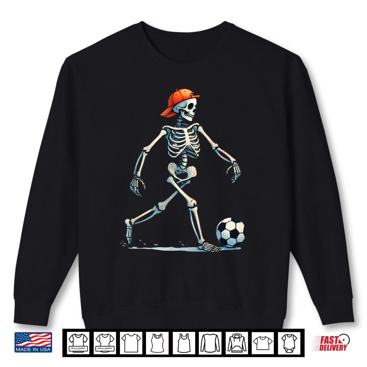 Skeleton Soccer Halloween Costume Funny Shirt Skeleton Soccer Halloween Costume Funny Shirt