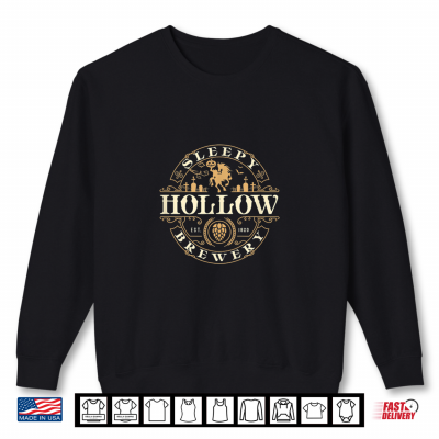 Sweatshirt Sleepy Hollow Brewery Inn Halloween Salem Party Headless Shirt
