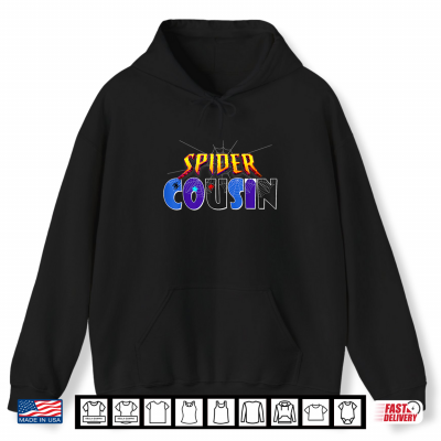 Hoodie Spider Cousin Tee Matching Family Birthday Party Halloween Shirt