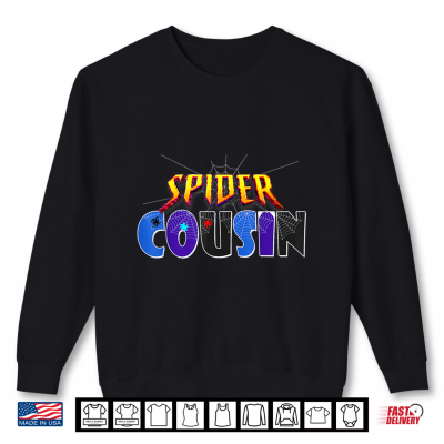 Sweatshirt Spider Cousin Tee Matching Family Birthday Party Halloween Shirt