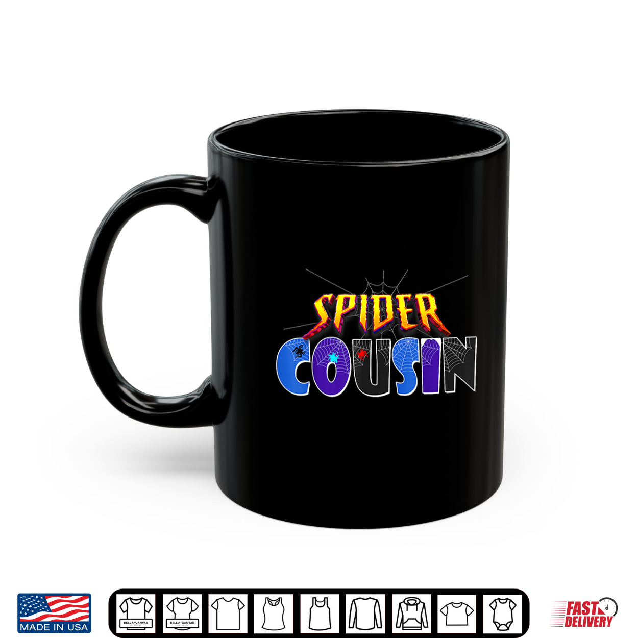 Spider Cousin Tee Matching Family Birthday Party Halloween Shirt