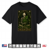 The Plant Lover Tarot Card Skeleton Halloween Spooky Season Shirt