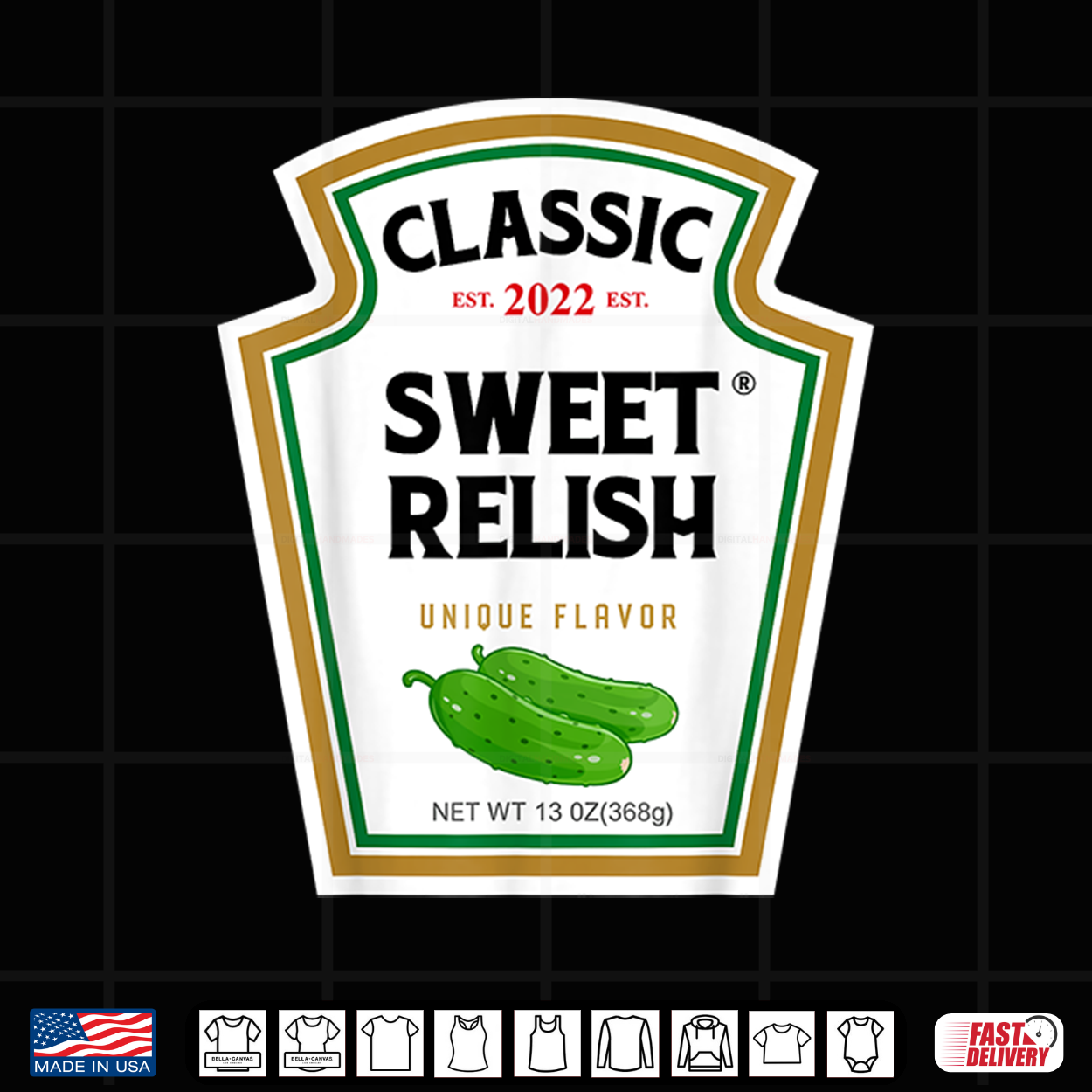 Sweet Relish Diy Halloween Costume Condiment Green Pickle Shirt Sweet Relish Diy Halloween Costume Condiment Green Pickle Shirt
