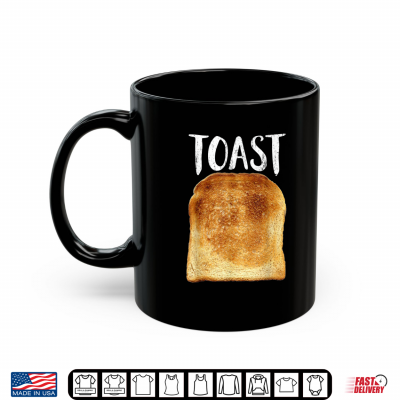 Mug Toast Costume Halloween Funny Bread Lover Christmas Gift Shirt